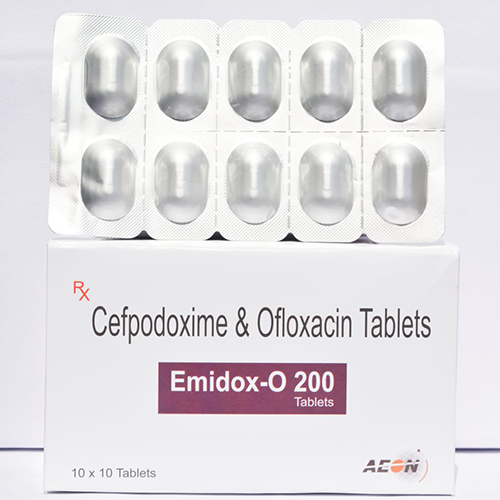 CEFPODOXIME 200 + OFLOXACIN 200