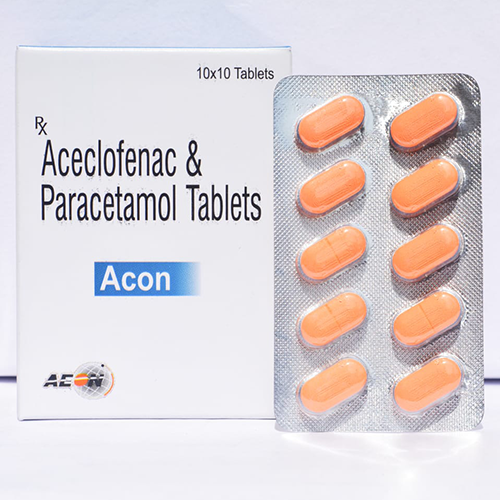 Pharma Franchise Product , ACECLOFENAC 100 + PARACETAMOL 325
